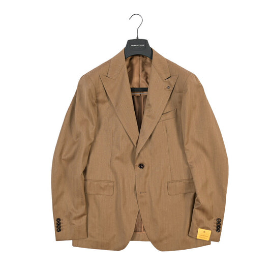 26-27AW TAGLIATORE “VESUVIO” SUPER 130's ヴァージンウール100% 2Bシングルテーラードスーツ / Exclusive Garment