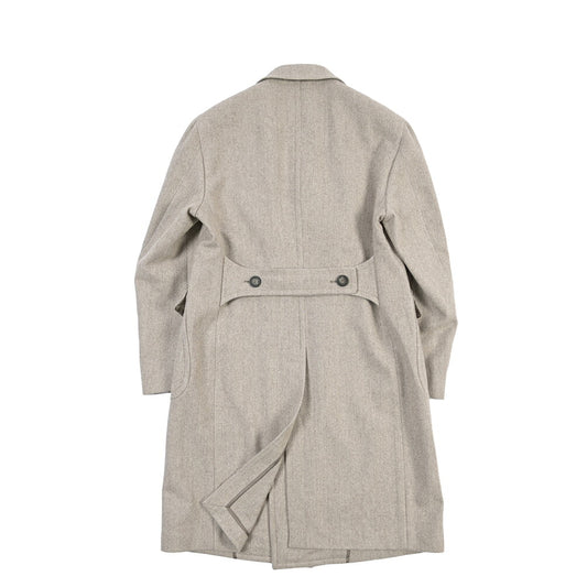 26-27AW TAGLIATORE “C-RUPERT” ヴァージンウール100% 6Bダブルヘリンボーンコート / Exclusive Garment