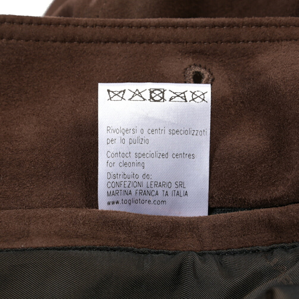 26-27AW TAGLIATORE “SEVRES” ラムレザー100% カバーオール