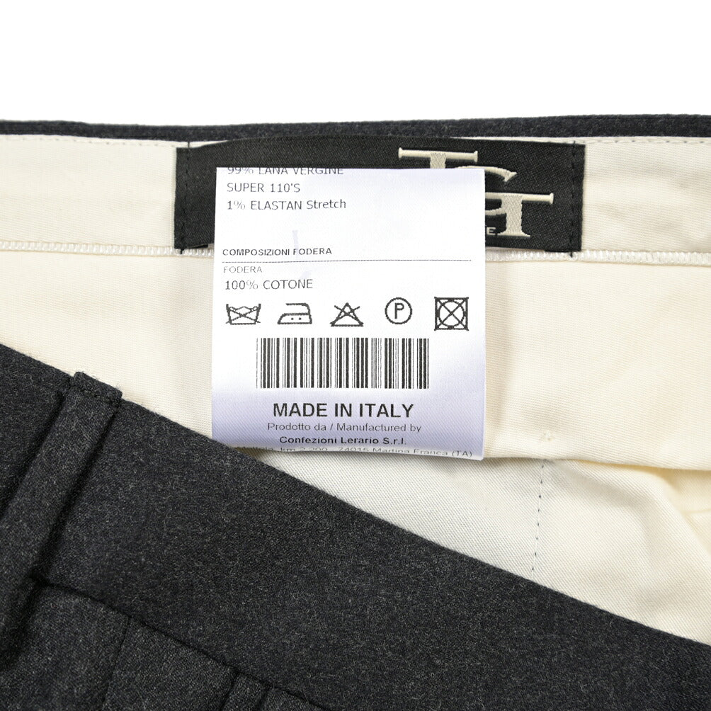 26-27AW TAGLIATORE SUPER 110's ストレッチウール ワンタックスラックス / TAG11 TGT