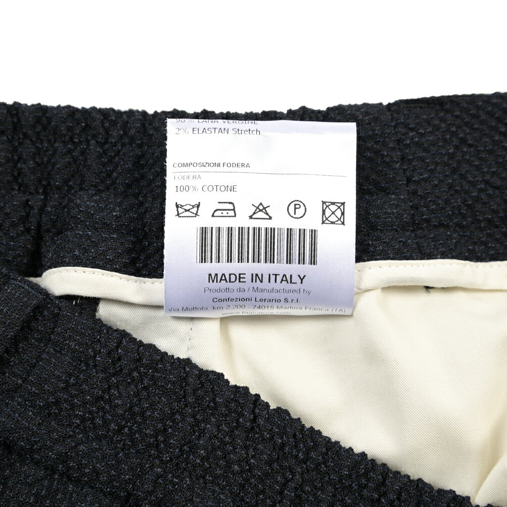 26-27AW TAGLIATORE ストレッチウール ノータックスラックス / P-GARCON TGT