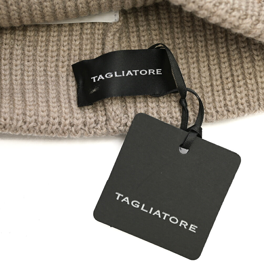 26-27AW TAGLIATORE “GROUSE” エクストラファインメリノウール100% ニットキャップ
