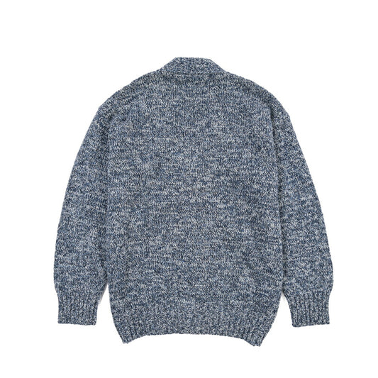 26-27AW TAGLIATORE “STOTEN” シルク混ウール ローゲージメランジニットカーディガン