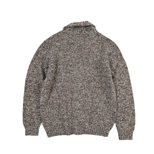 26-27AW TAGLIATORE “ROMME” シルク混ウール ローゲージショールカラーニットカーディガン