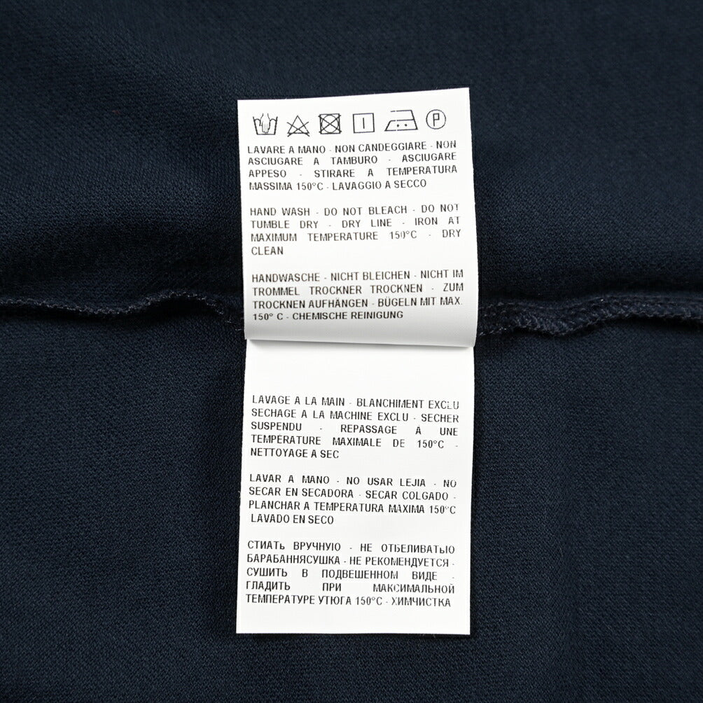 GRAN SASSO コットン100% 半袖鹿の子ポロシャツ