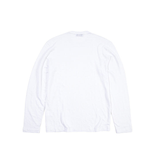 GRAN SASSO “LINO” リネン100% クルーネック長袖Tシャツ