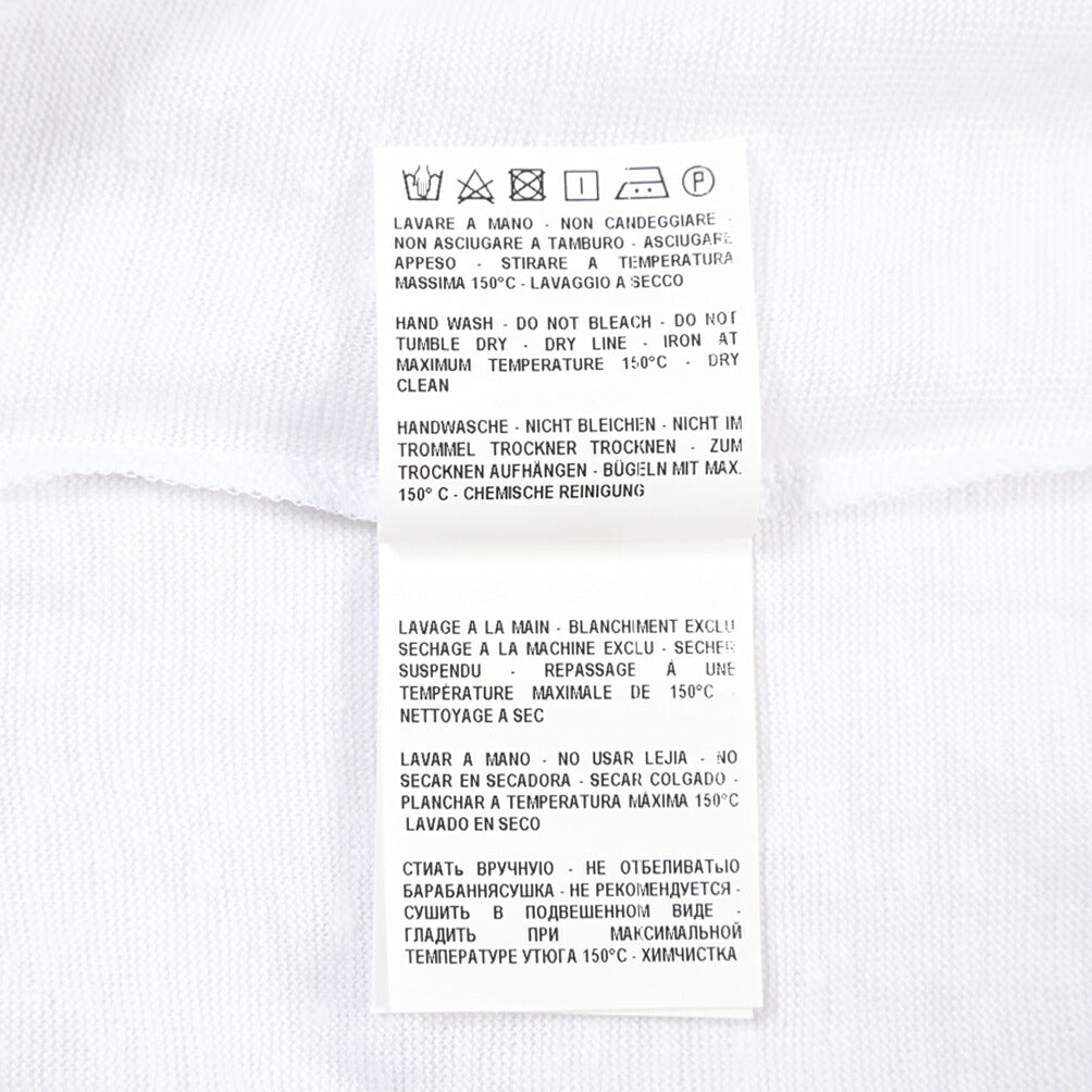 GRAN SASSO “LINO” リネン100% クルーネック長袖Tシャツ