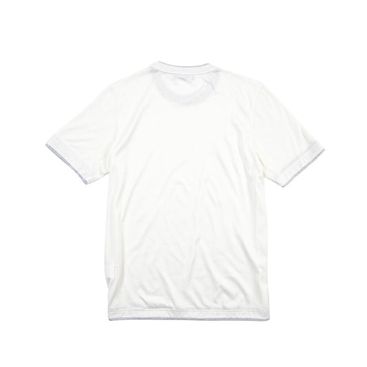 GRAN SASSO コットン100% クルーネック半袖Tシャツ