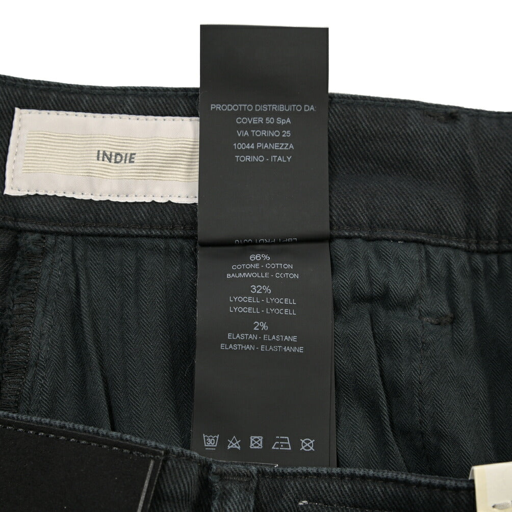 26-27AW PT TORINO DENIM “INDIE” リヨセル混ストレッチデニム テーパードジーンズ