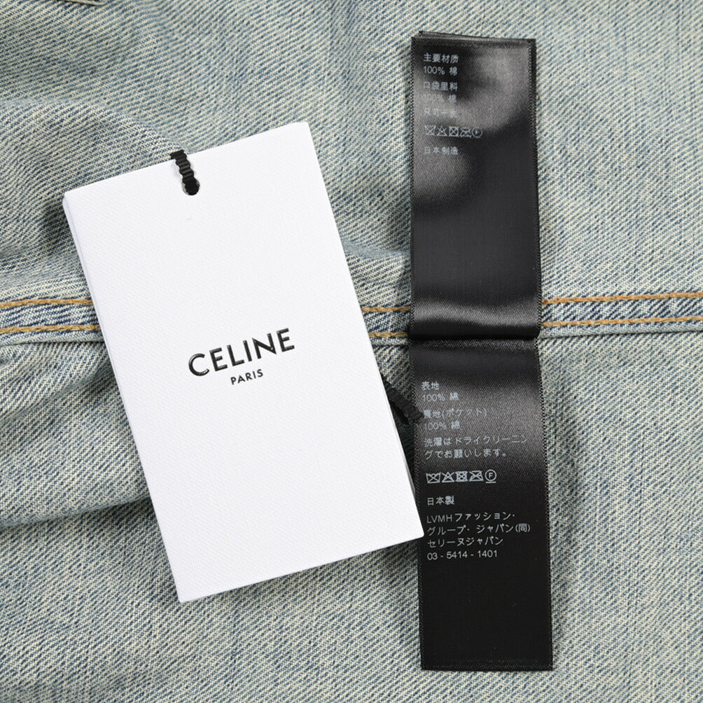 26-27AW CELINE コットン100%デニム トラッカージャケット