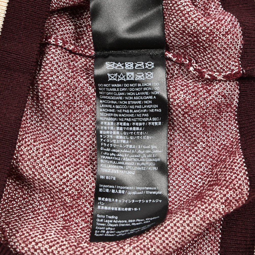 AMIRI ビスコース混ウール 半袖ニットポロシャツ|430559-M|GUARDAROBA MILANO OFFICIAL STORE