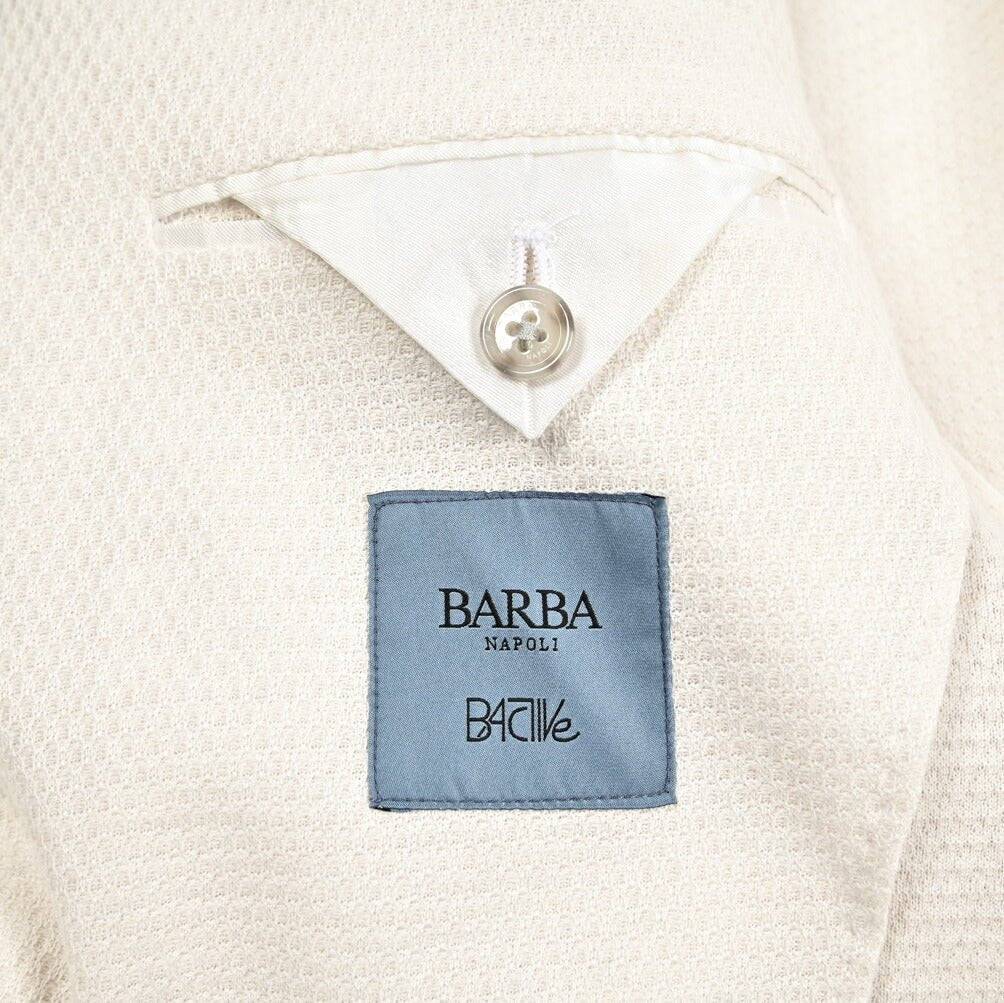 BARBA コットン100% 2Bシングルテーラードジャケット / JCK ACTIVE MONO U B ACTIVE|434207-48|GUARDAROBA MILANO OFFICIAL STORE