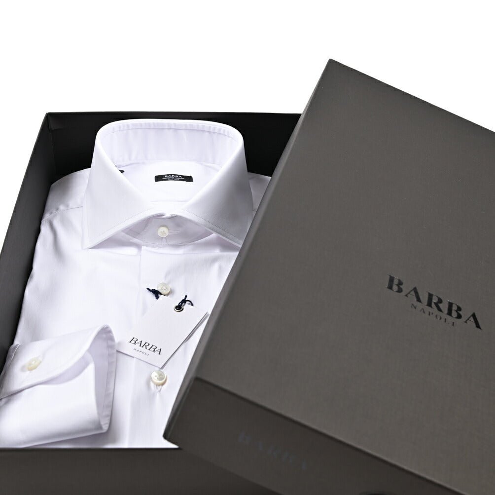 BARBA コットン100% ホリゾンタルカラードレスシャツ(ワイシャツ)|424254 - 37|GUARDAROBA MILANO OFFICIAL STORE