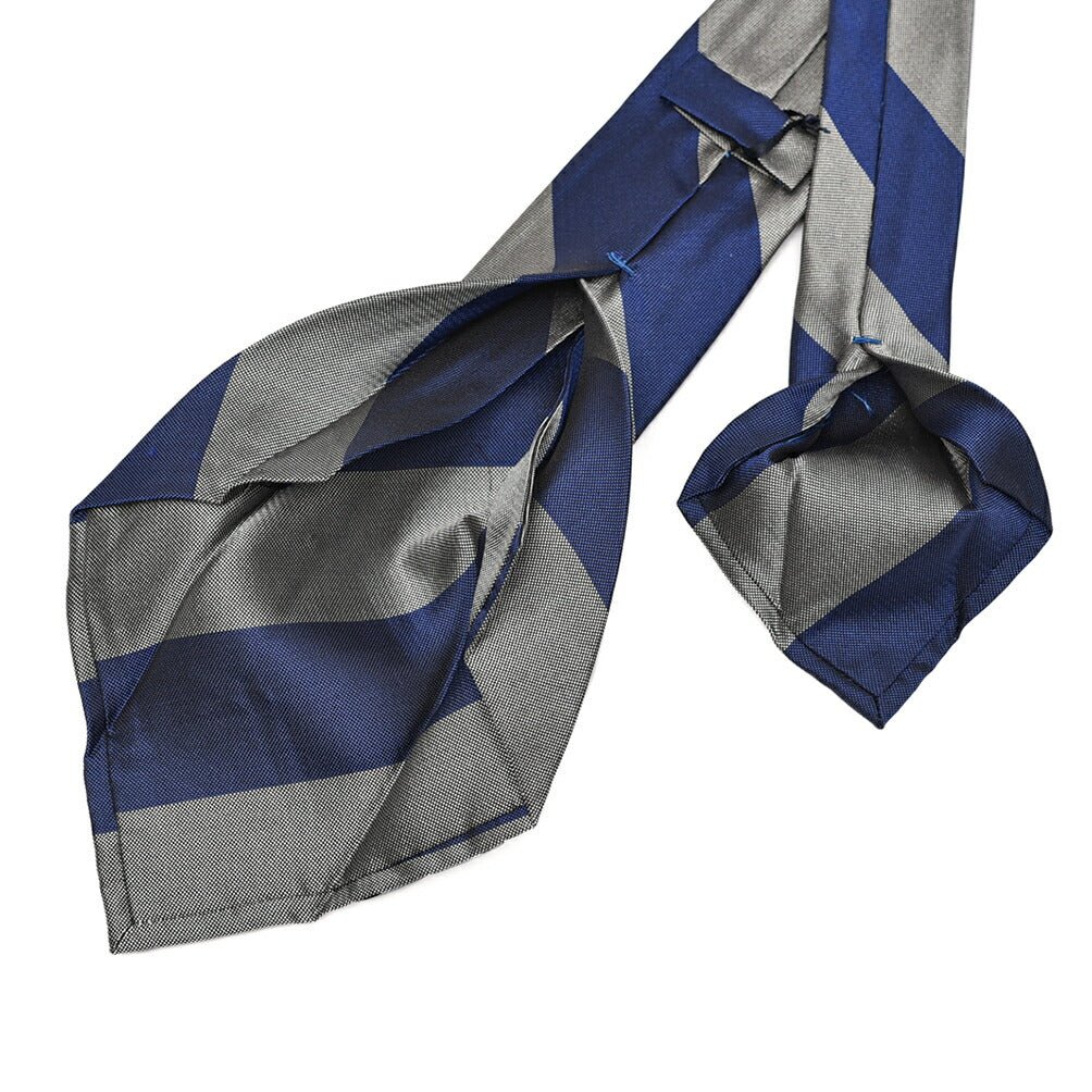 BARBA シルク100% レジメンタルネクタイ(セッテピエゲ)|428427|GUARDAROBA MILANO OFFICIAL STORE