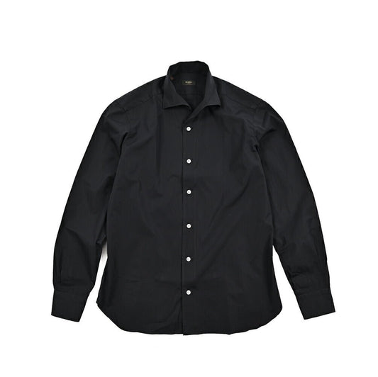 BARBA コットン100% スキッパーカラーシャツ 開襟シャツ|435641|GUARDAROBA MILANO OFFICIAL STORE