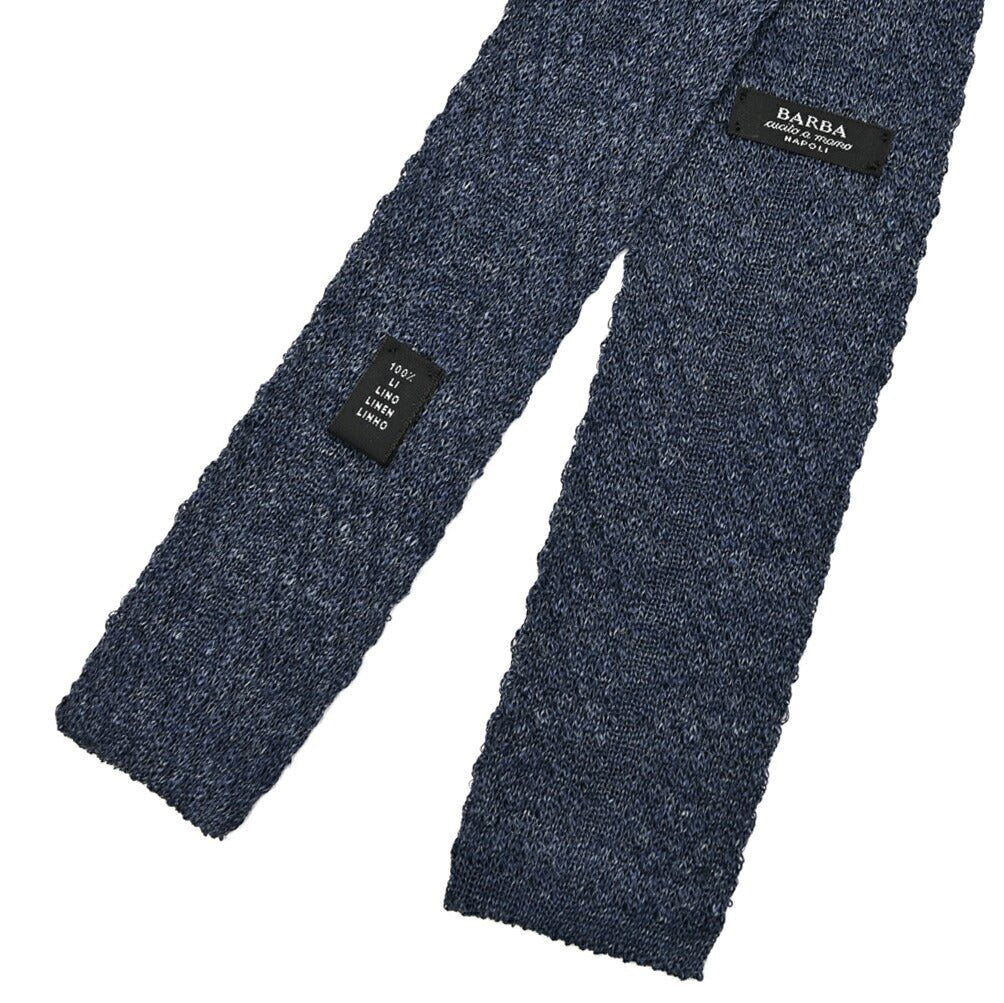 BARBA リネン100% ネクタイ ニットタイ / cucito a mano 手縫い仕立て|428535|GUARDAROBA MILANO OFFICIAL STORE