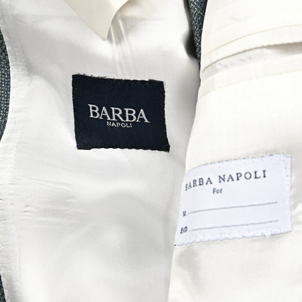 BARBA リネン混ヴァージンウール 2Bシングルテーラードジャケット / JACKET JIM2|434209-48|GUARDAROBA MILANO OFFICIAL STORE