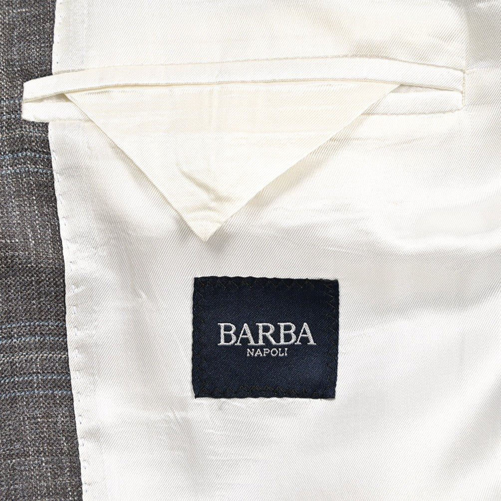 BARBA リネン混ヴァージンウール 段返り3Bシングルテーラードジャケット Loro Piana製生地(SUMMERTIME) / JACKET LONG|434197-48|GUARDAROBA MILANO OFFICIAL STORE