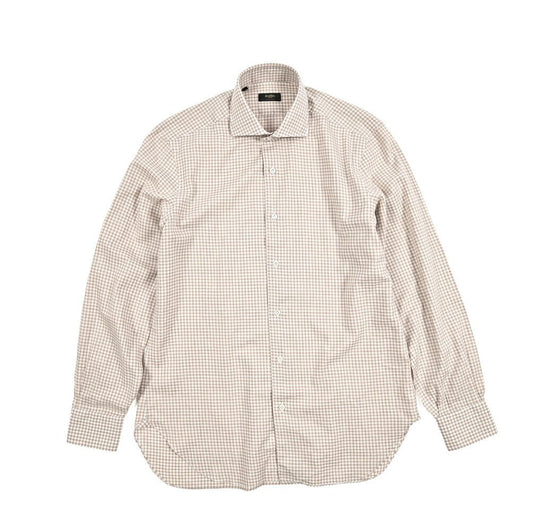 BARBA CULTO コットン100% ホリゾンタルカラーシャツ|435705|GUARDAROBA MILANO OFFICIAL STORE