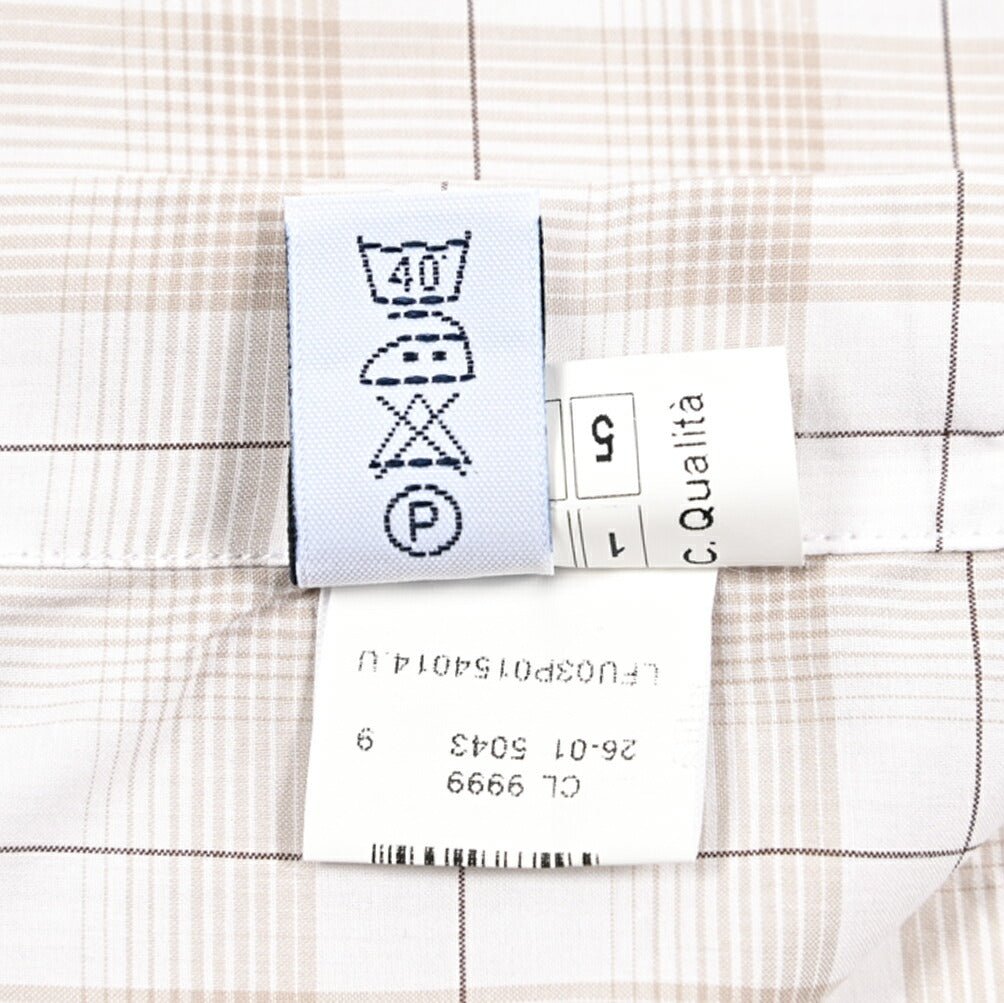 BARBA DANDYLIFE コットン100% ホリゾンタルカラーシャツ|435668|GUARDAROBA MILANO OFFICIAL STORE