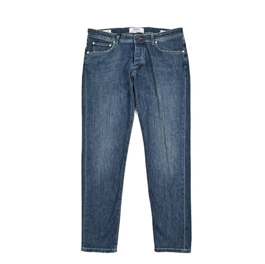 BARBA “FIVE” ストレッチデニム スリムジーンズ ブルー 38 | GUARDAROBA MILANO OFFICIAL STORE