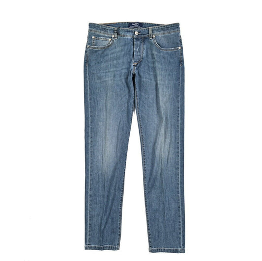 BARBA “FIVE” ストレッチデニム スリムジーンズ ブルー 34 | GUARDAROBA MILANO OFFICIAL STORE
