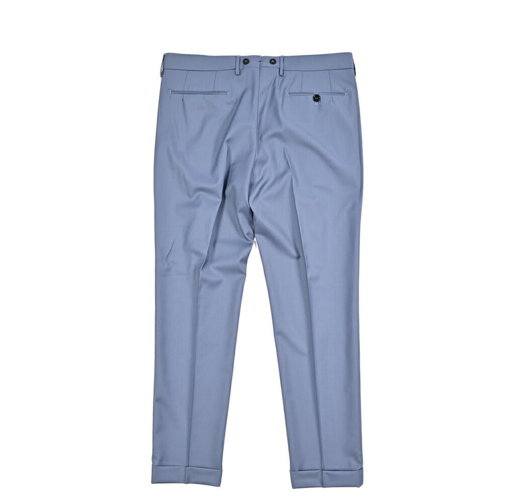 BERWICH "BARBER" ウール100% ツータックスラックス|425472 - 50|GUARDAROBA MILANO OFFICIAL STORE