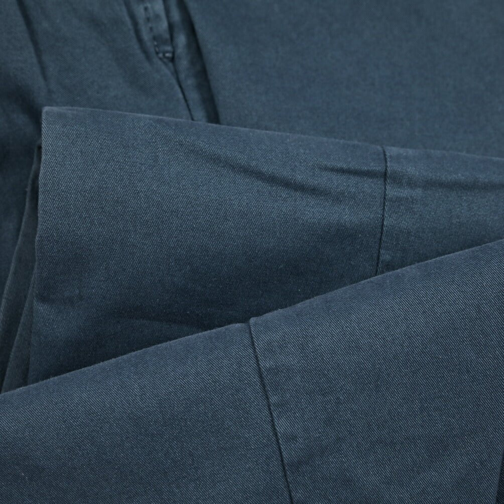 BERWICH "BARBER" ストレッチコットン ツータックスラックス|425198 - 44|GUARDAROBA MILANO OFFICIAL STORE