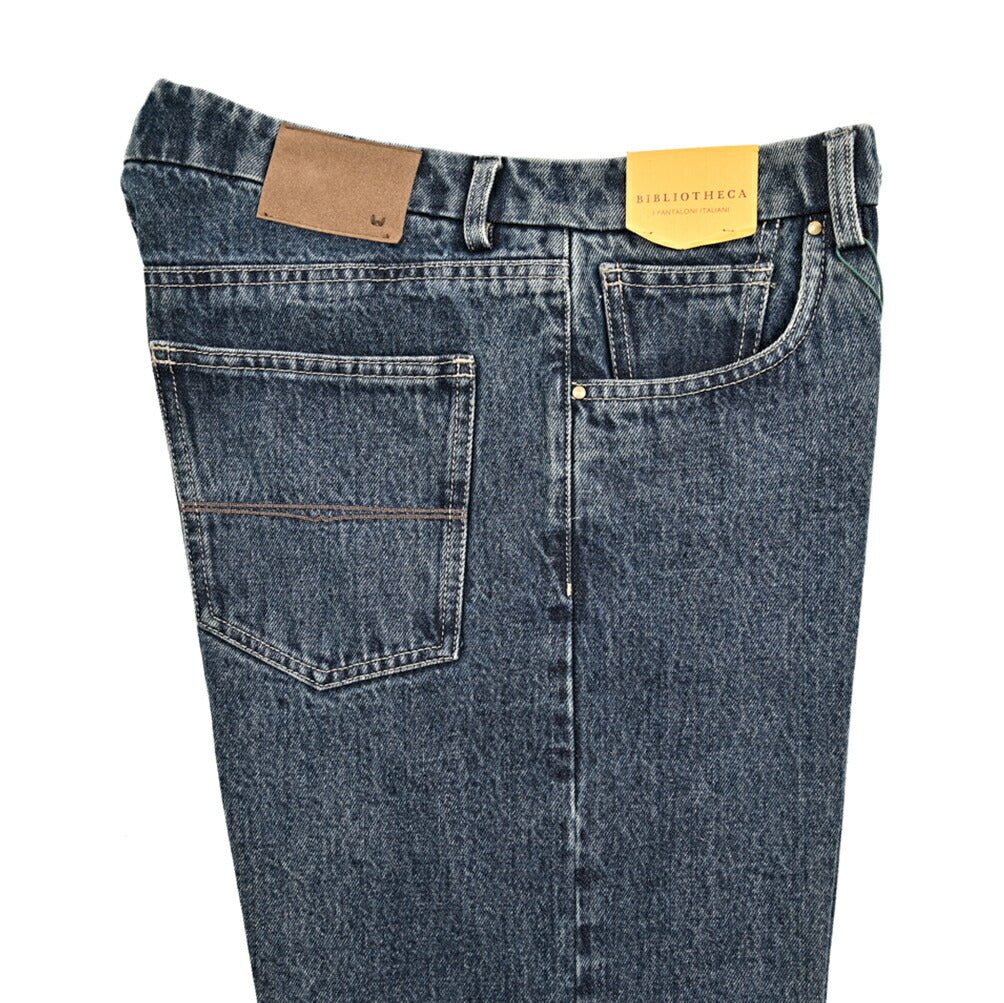 BERWICH BAROLO WIDE コットン100%デニム ワイドジーンズ|425158 - 32|GUARDAROBA MILANO OFFICIAL STORE