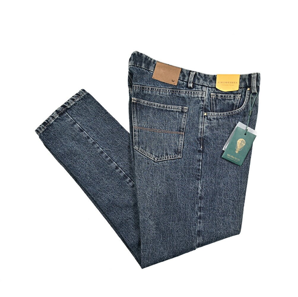 BERWICH BAROLO WIDE コットン100%デニム ワイドジーンズ|425158 - 32|GUARDAROBA MILANO OFFICIAL STORE