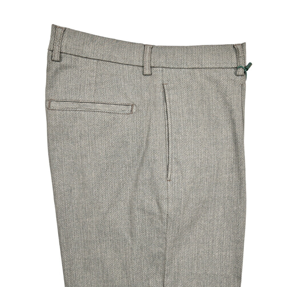 BERWICH "CHIAIA GD" ストレッチコットン ワンタックパンツ|425400 - 46|GUARDAROBA MILANO OFFICIAL STORE