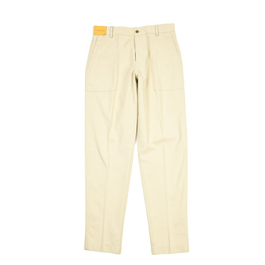 BERWICH “FATIGUE 185” コットン100% ベイカーパンツ ベージュ(chalk) 48 | GUARDAROBA MILANO OFFICIAL STORE