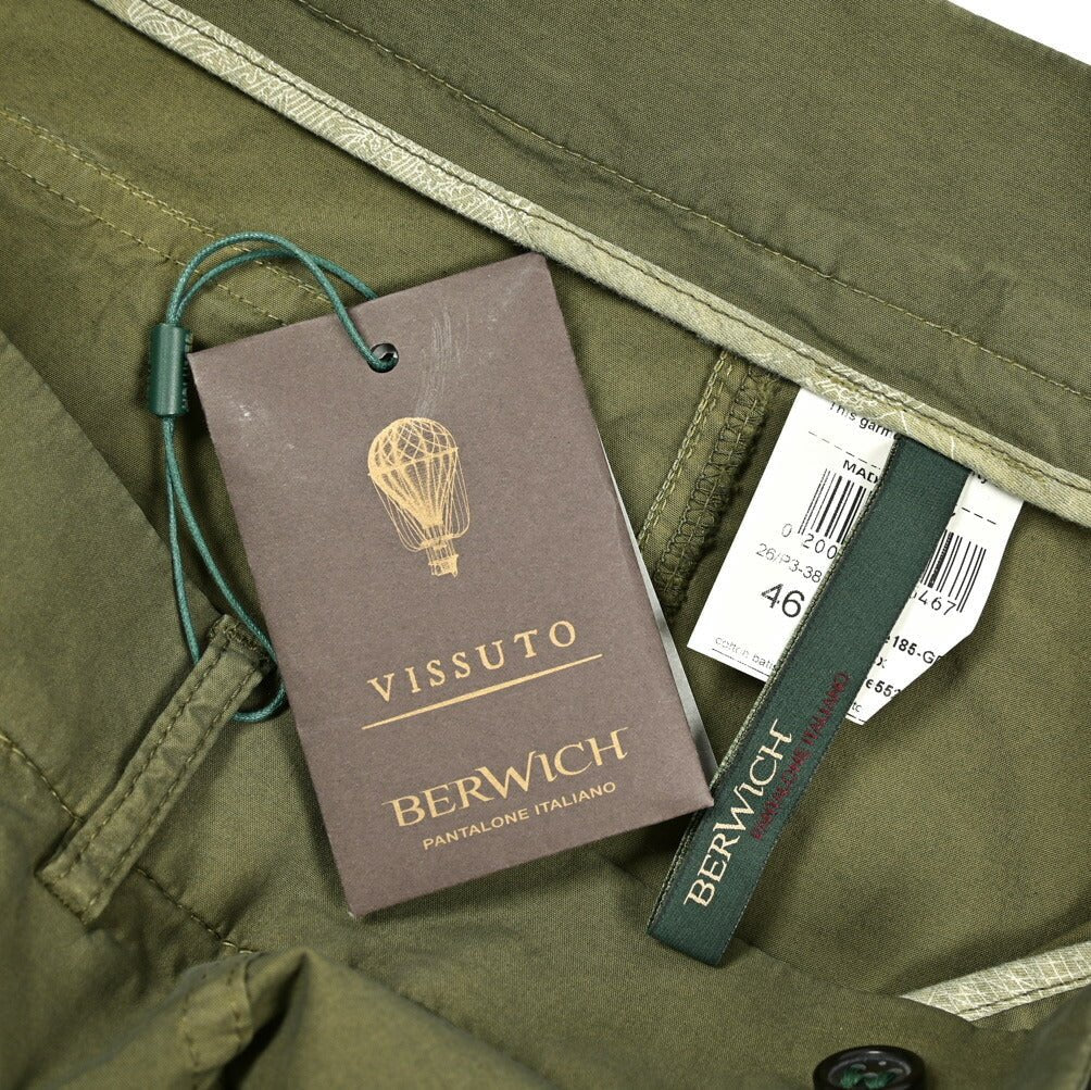 BERWICH FATIGUE185 ストレッチコットン ベイカーパンツ|421936 - 44|GUARDAROBA MILANO OFFICIAL STORE