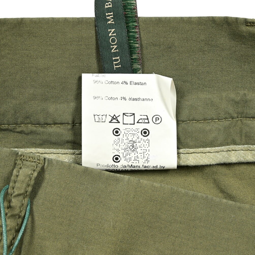 BERWICH FATIGUE185 ストレッチコットン ベイカーパンツ|421936 - 44|GUARDAROBA MILANO OFFICIAL STORE