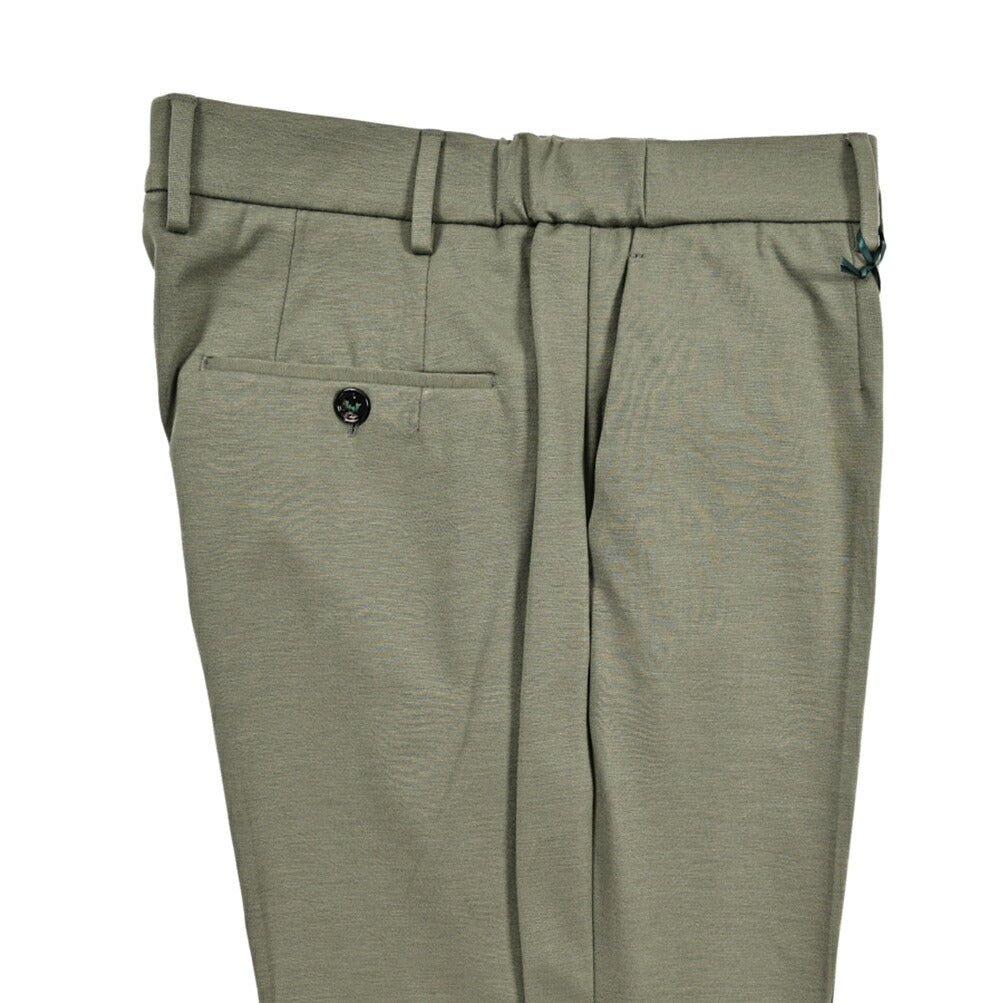 BERWICH "GLOBE" ビスコース混 ノータックジャージーパンツ|425204|GUARDAROBA MILANO OFFICIAL STORE