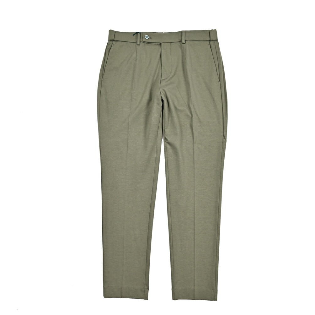 BERWICH "GLOBE" ビスコース混 ノータックジャージーパンツ|425204|GUARDAROBA MILANO OFFICIAL STORE
