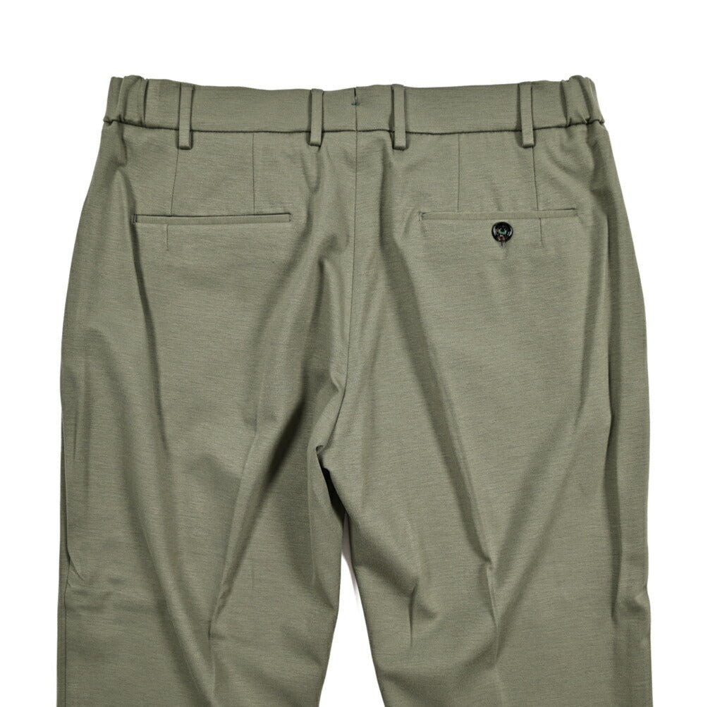 BERWICH "GLOBE" ビスコース混 ノータックジャージーパンツ|425204|GUARDAROBA MILANO OFFICIAL STORE