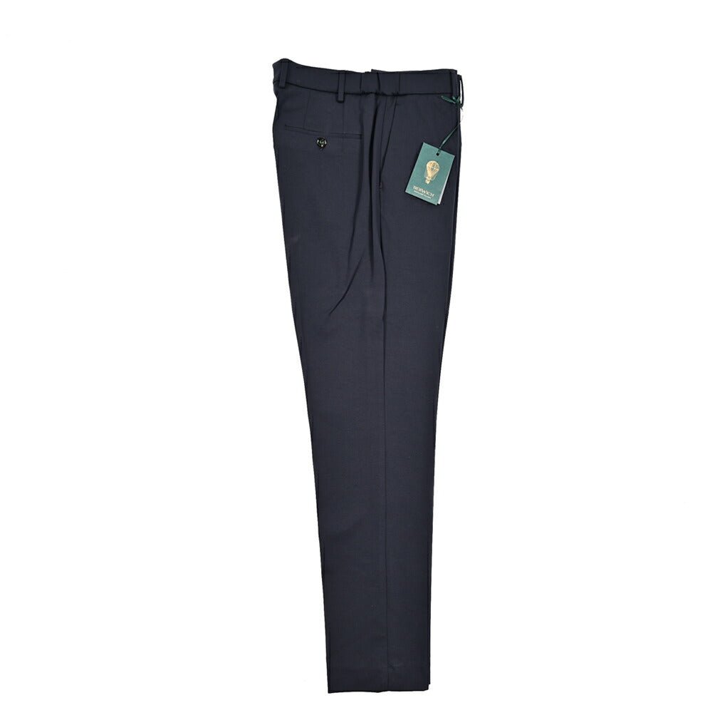 BERWICH "GLOBE" ビスコース混 ノータックジャージーパンツ|425205|GUARDAROBA MILANO OFFICIAL STORE
