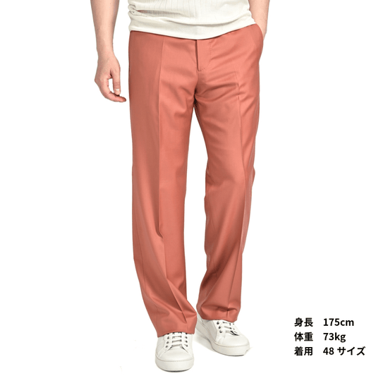 BERWICH LUCANO LONG ウール100% ノータックスラックス|422110 - 46|GUARDAROBA MILANO OFFICIAL STORE