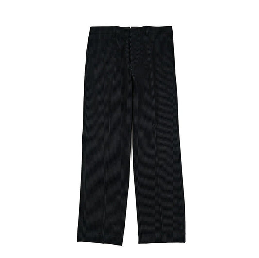 BERWICH “LUCANO LONG” コットン混 中畝コーデュロイワイドパンツ ネイビー(navy) 46 | GUARDAROBA MILANO OFFICIAL STORE