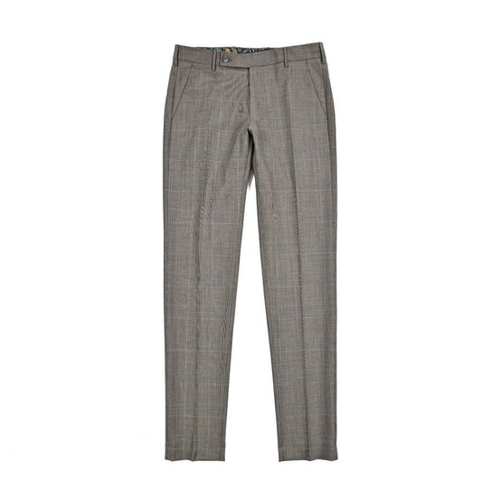 BERWICH "MORELLO" ヴァージンウール100% ノータックスラックス ブラウン(brown) 44 | GUARDAROBA MILANO OFFICIAL STORE