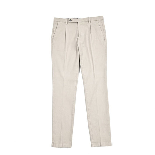 BERWICH "MORELLO 1P - GD" ストレッチコットン ワンタックパンツ|433635-46|GUARDAROBA MILANO OFFICIAL STORE