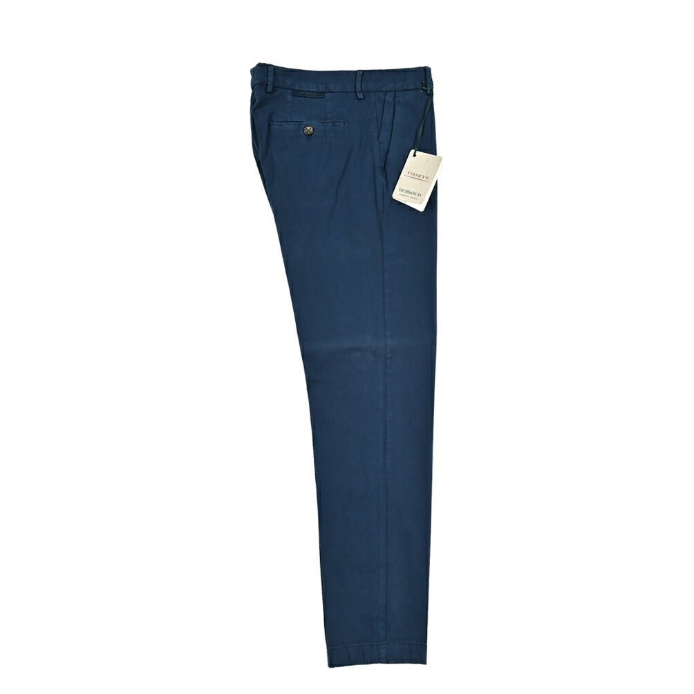 SALE|BERWICH MORELLO ストレッチコットン ノータックチノスラックス|414330|GUARDAROBA MILANO OFFICIAL STORE