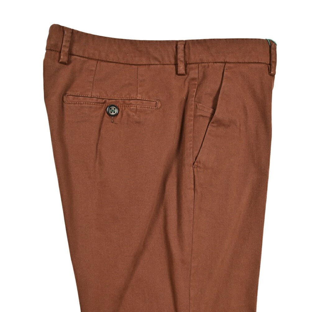 SALE|BERWICH MORELLO ストレッチコットン ノータックチノスラックス|414305|GUARDAROBA MILANO OFFICIAL STORE