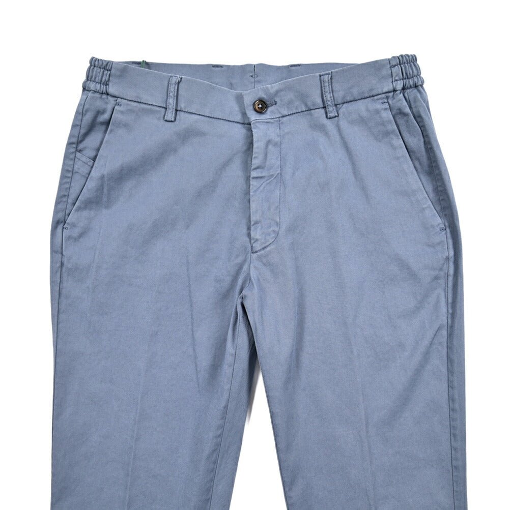 BERWICH "MORELLO" ストレッチコットン ノータックスリムパンツ|423752|GUARDAROBA MILANO OFFICIAL STORE