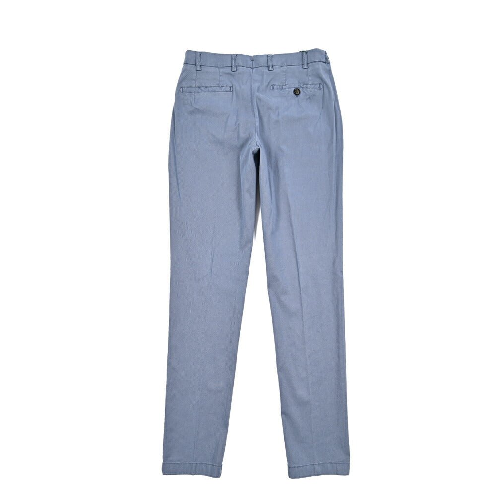 BERWICH "MORELLO" ストレッチコットン ノータックスリムパンツ|423752|GUARDAROBA MILANO OFFICIAL STORE