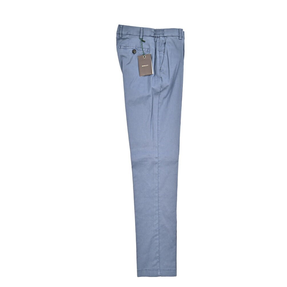 BERWICH "MORELLO" ストレッチコットン ノータックスリムパンツ|423752|GUARDAROBA MILANO OFFICIAL STORE