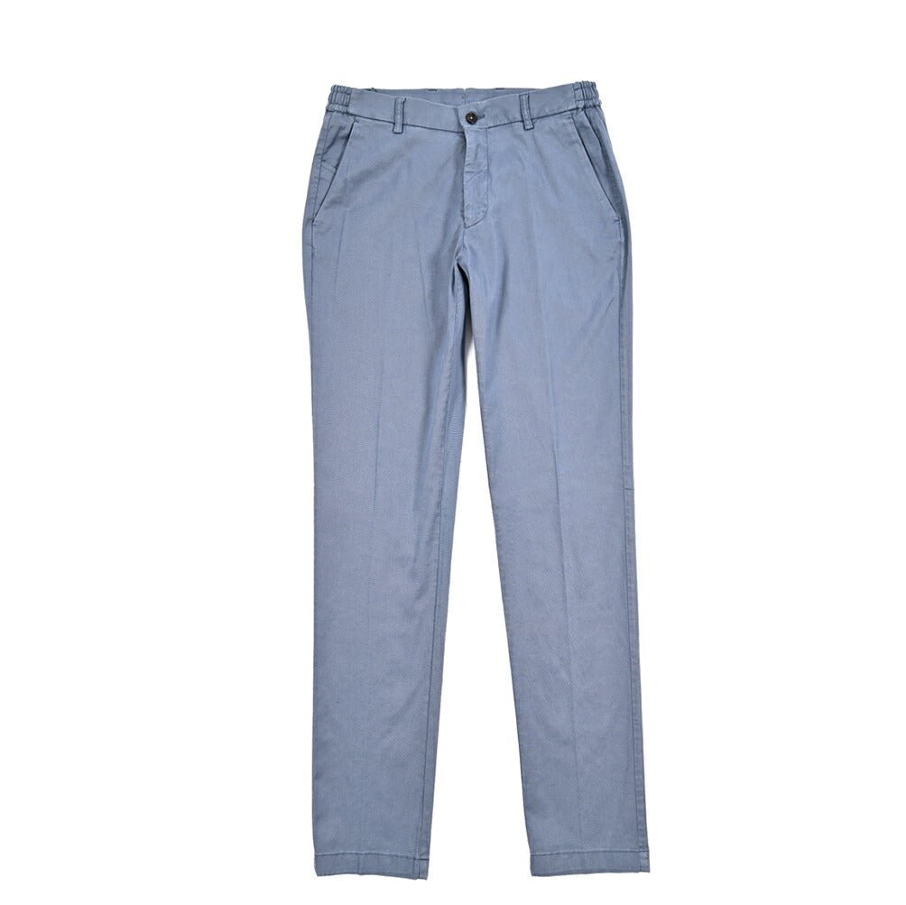 BERWICH "MORELLO" ストレッチコットン ノータックスリムパンツ|423752|GUARDAROBA MILANO OFFICIAL STORE