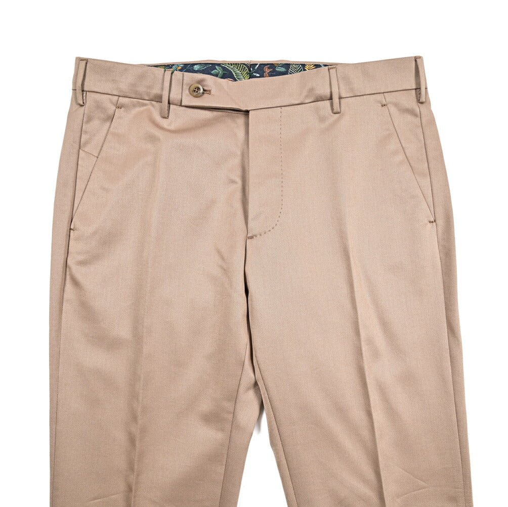 BERWICH "MORELLO" ストレッチウール コットン混ノータックスリムパンツ|424748 - 46|GUARDAROBA MILANO OFFICIAL STORE