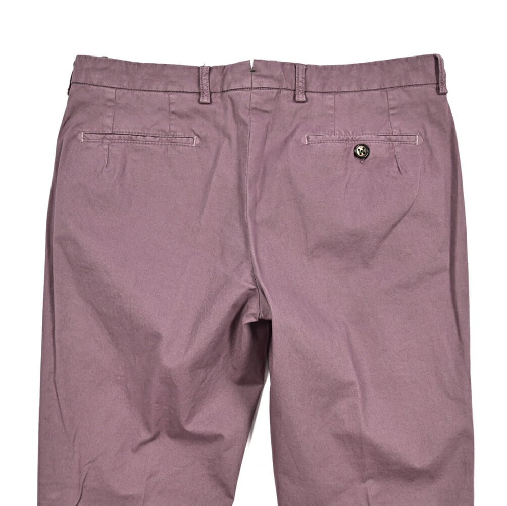 BERWICH "MORELLO" ストレッチコットン ワンタックスリムパンツ|425187 - 44|GUARDAROBA MILANO OFFICIAL STORE